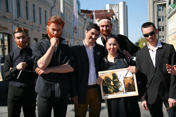 Ожившие легенды ван Гог и Дали в Екатеринбурге