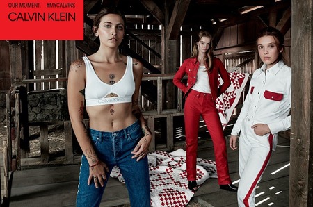 Молодое поколение в рекламе Calvin Klein. Весна, 2018