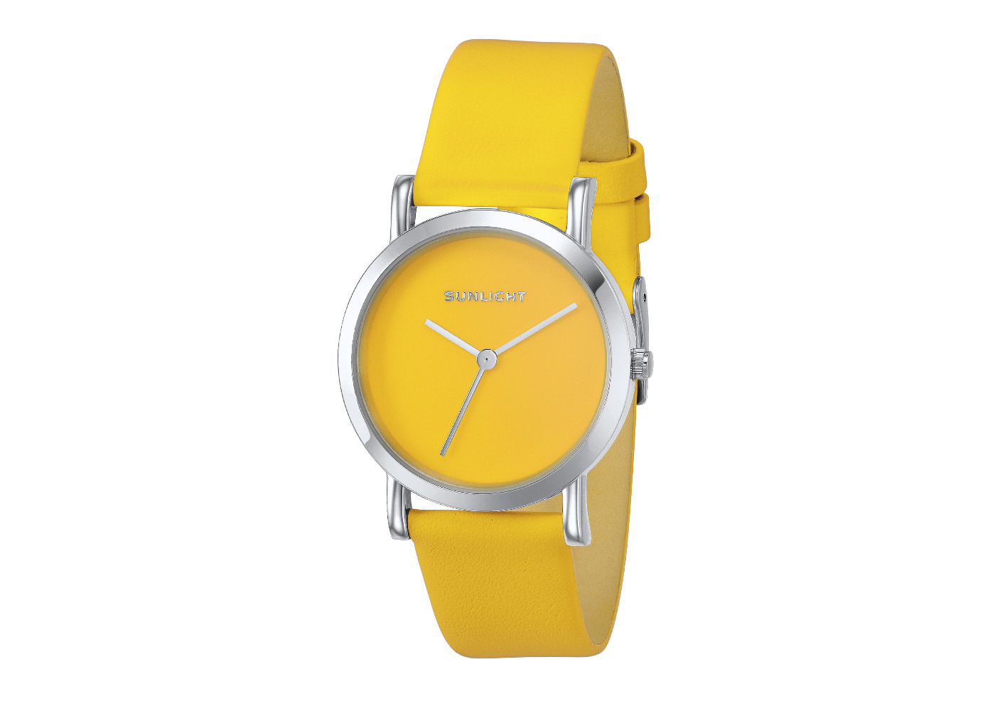Часы желтые женские