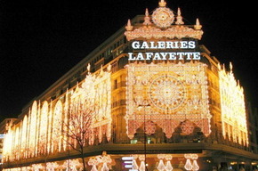 Galeries Lafayette в Париже