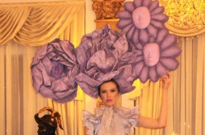Цветочная фея из коллекции ss 2011 марки Kute от Дмитрия Кутейко.
