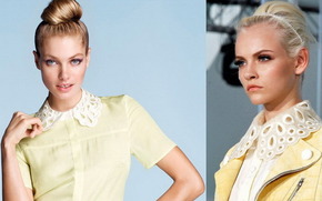 Слева - H&M Trend Update, справа - Louis Vuitton весна-лето 2012