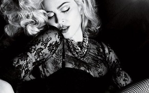 Мадонна в фотосессии для журнала Interview