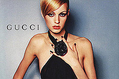 Жакетта Вилер в рекламе Gucci конца 90-х