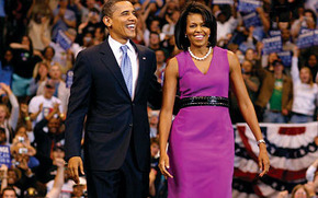 Мишель Обама в платье от Марии Пинто