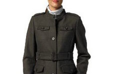 Длинное пальто в стиле «милитари», $228, Banana Republic