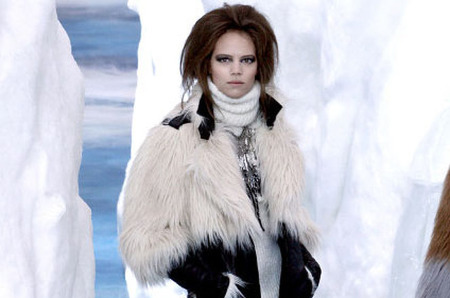 Глобальное похолодание на показе коллекции Chanel 2011