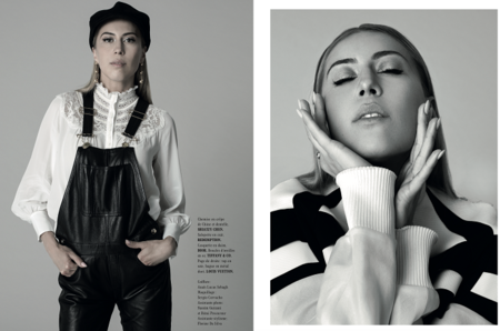 Ангелина Вангор: LA BELLE DE MOSCOU на страницах L'OFFICIEL